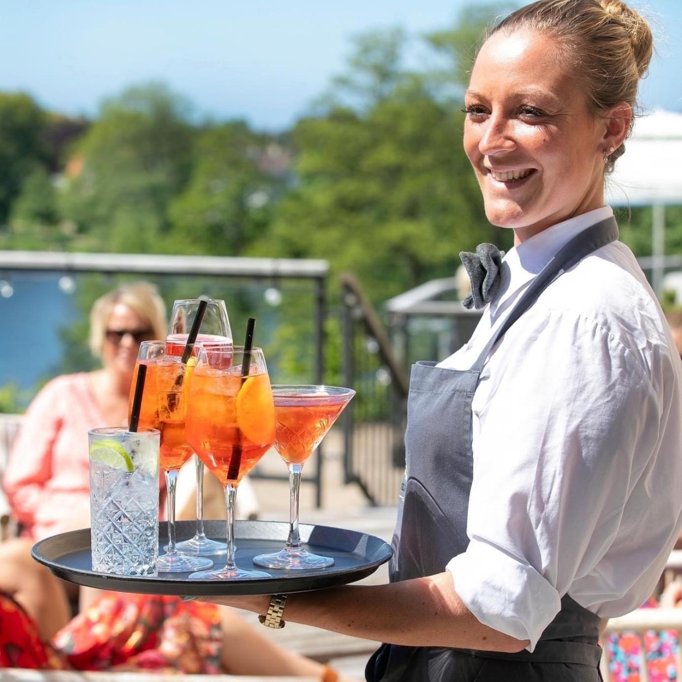 Hotel Bretagne Hornbaek Bagian luar foto